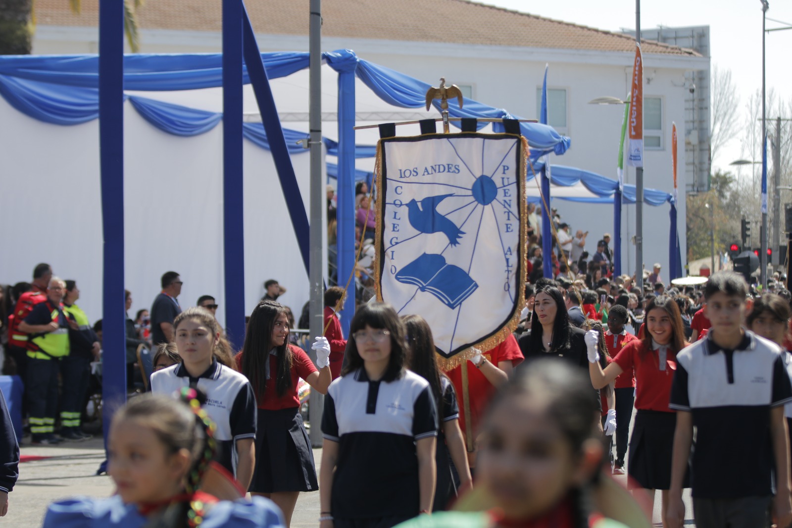 DESFILE FIESTAS PATRIAS PUENTE ALTO - ESCUELA LOS ANDES